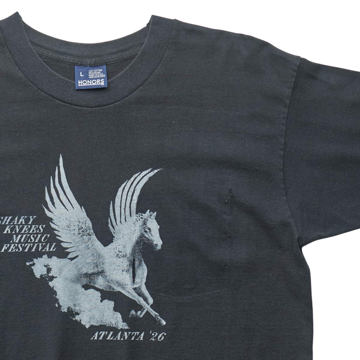 SK x Springy Black Pegasus Tee - L