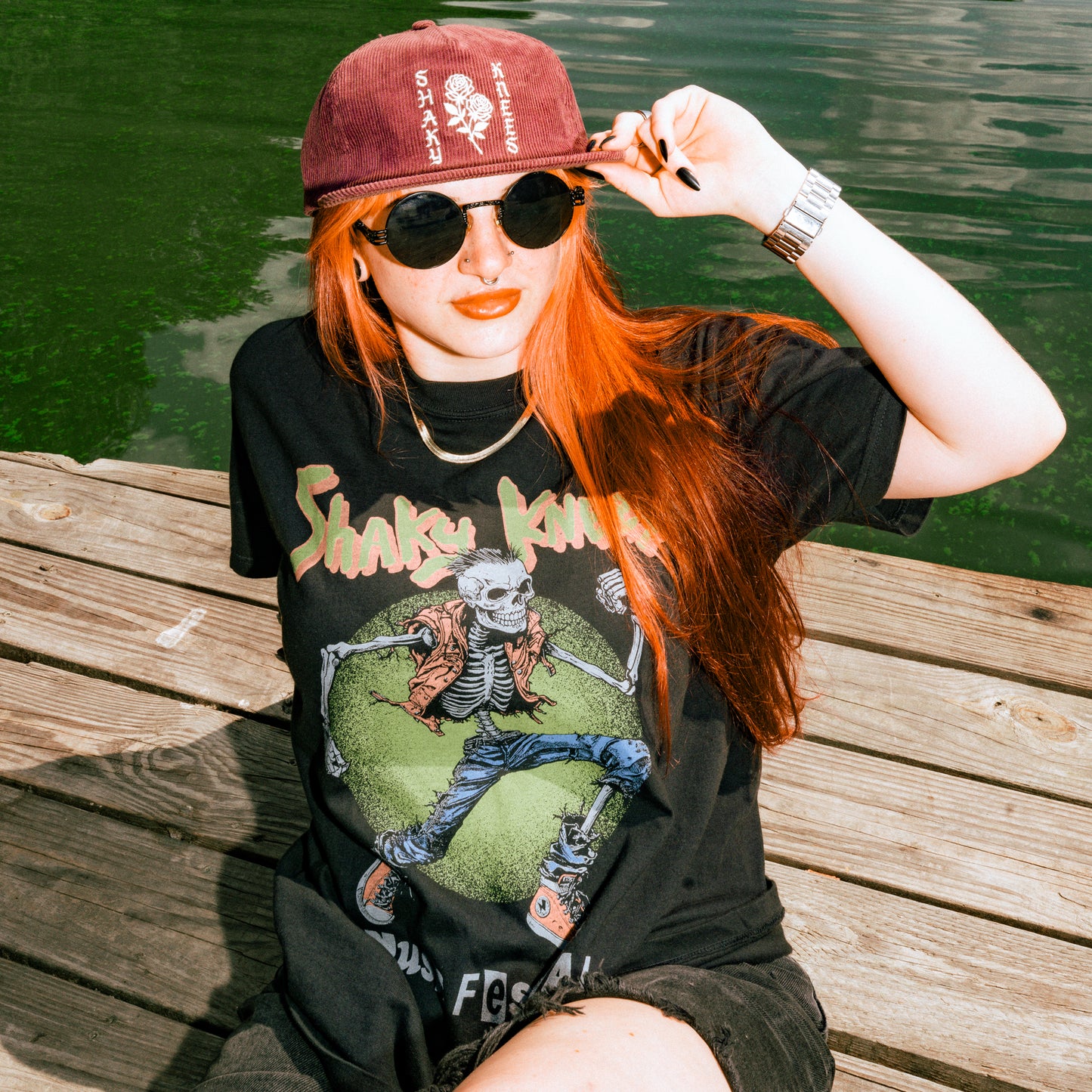 Skeleton Punk Lineup Tee (Pre-order)