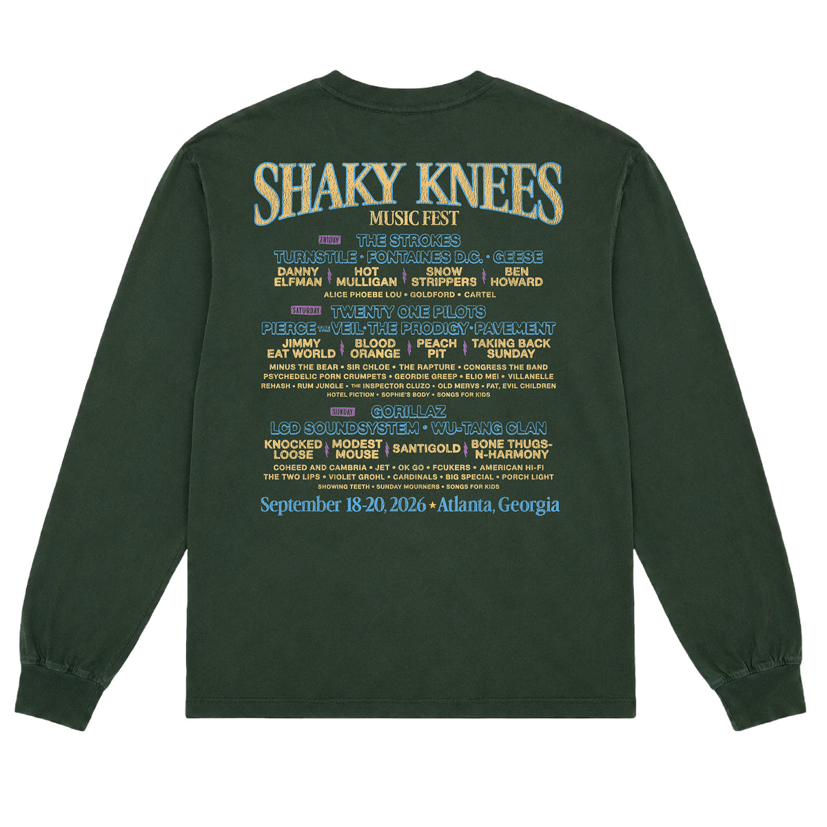 Olympic Long Sleeve Lineup Tee