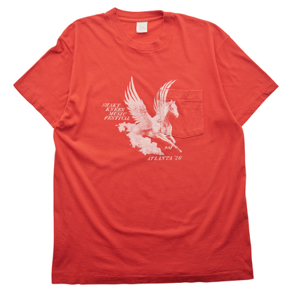 SK x Springy Red Pegasus Tee - M