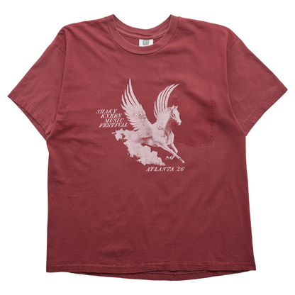 SK x Springy Red Pegasus Tee - S