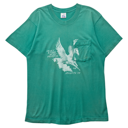 SK x Springy Green Pegasus Tee - M