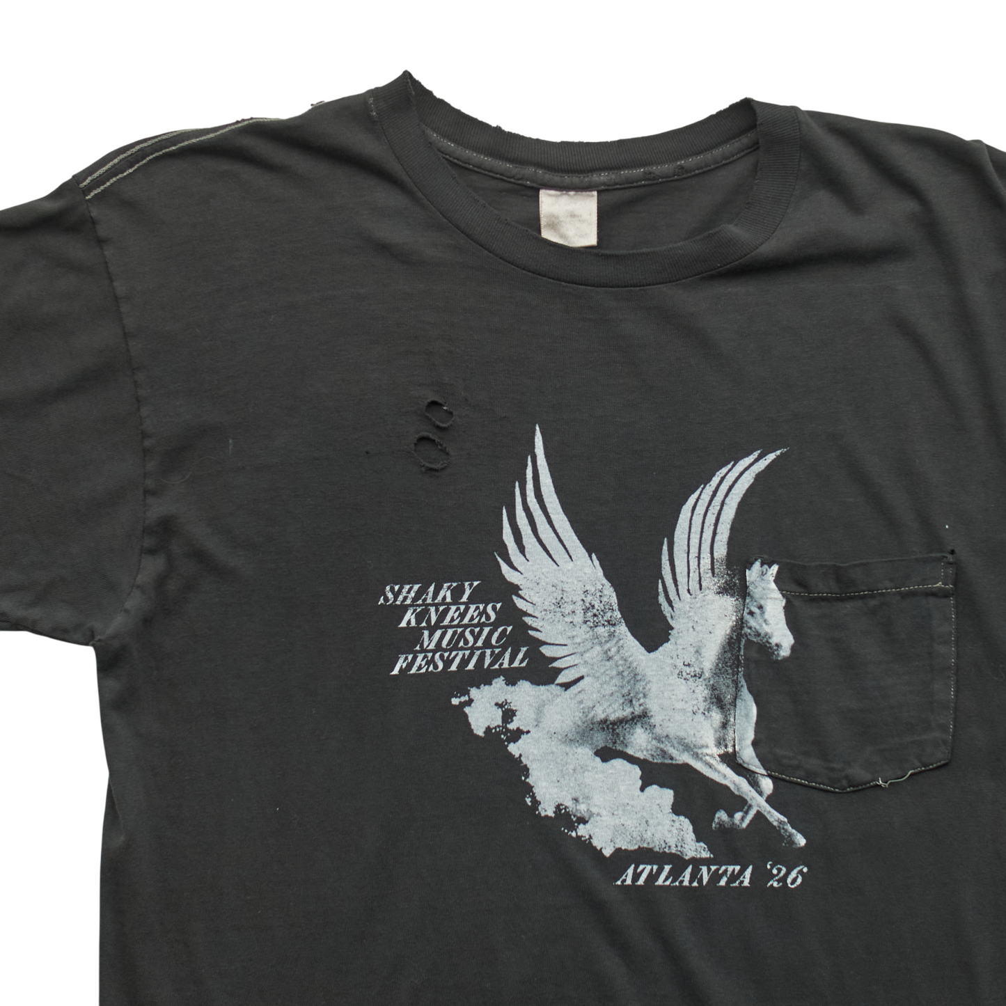 SK x Springy Black Pegasus Tee - M
