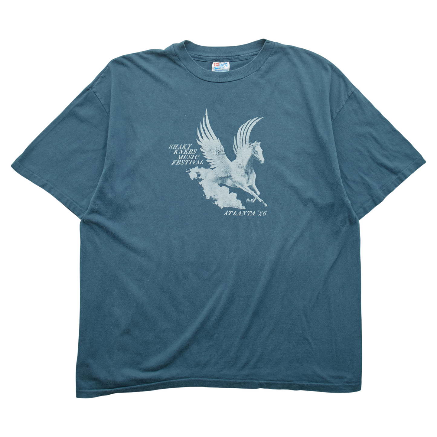 SK x Springy Blue Pegasus Tee - XL