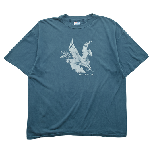 SK x Springy Blue Pegasus Tee - XL