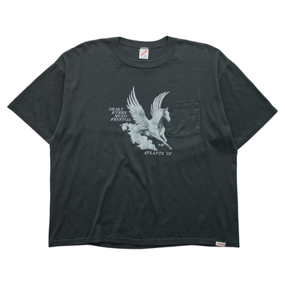 SK x Springy Black Pegasus Tee - XL