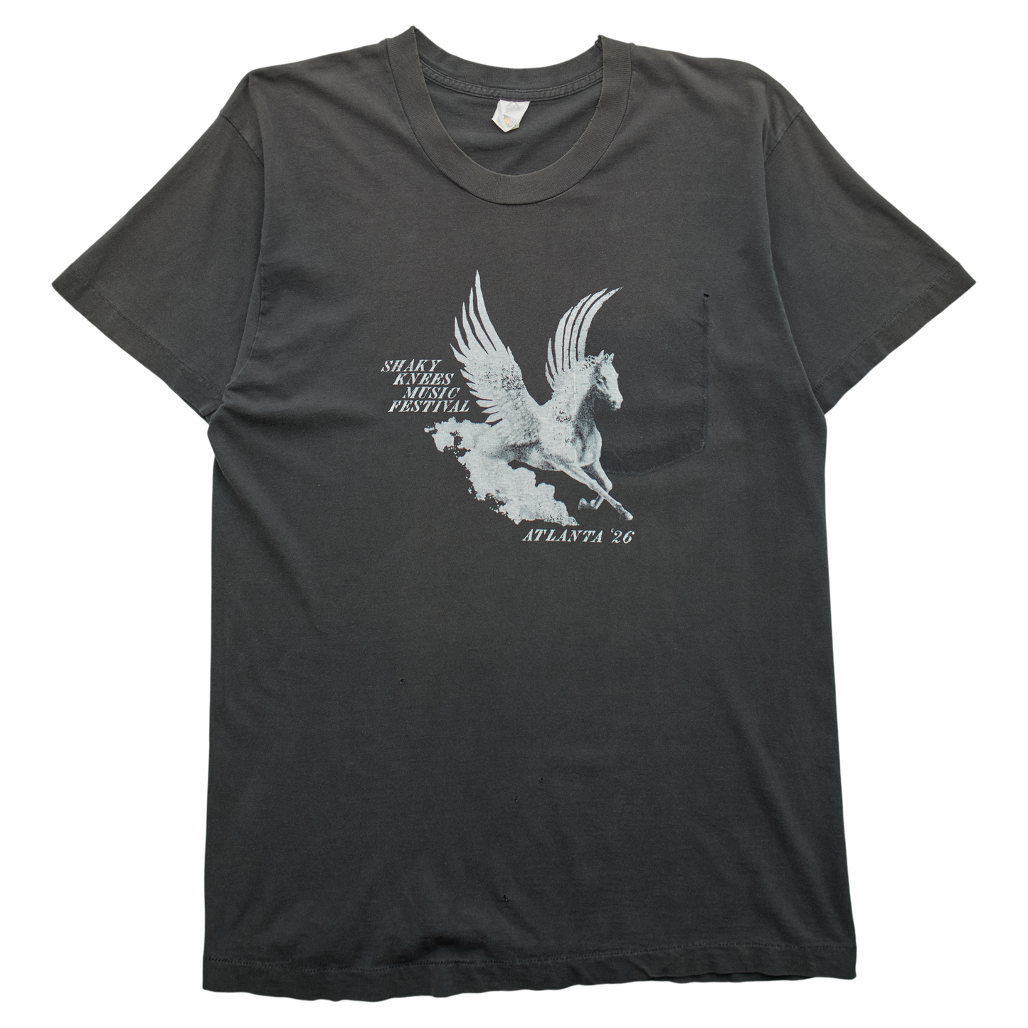 SK x Springy Black Pegasus Tee - L