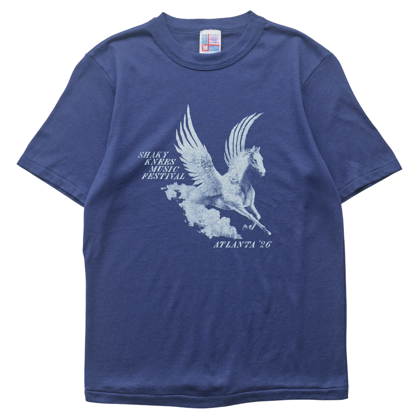 SK x Springy Navy Pegasus Tee - XS