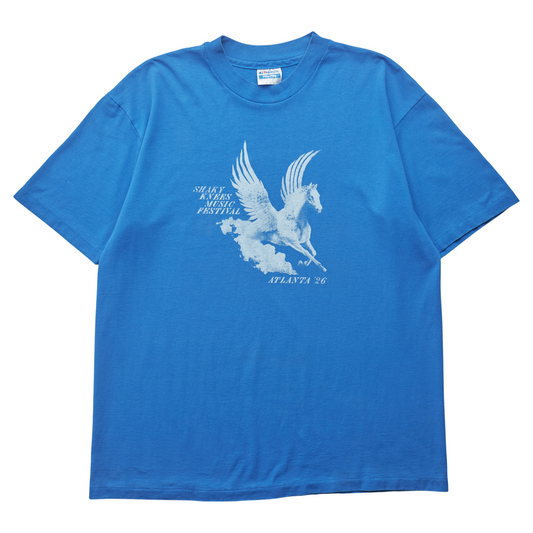 SK x Springy Blue Pegasus Tee - M