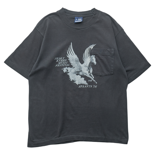 SK x Springy Black Pegasus Tee - S