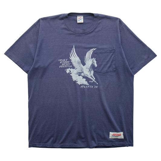 SK x Springy Navy Pegasus Tee - M