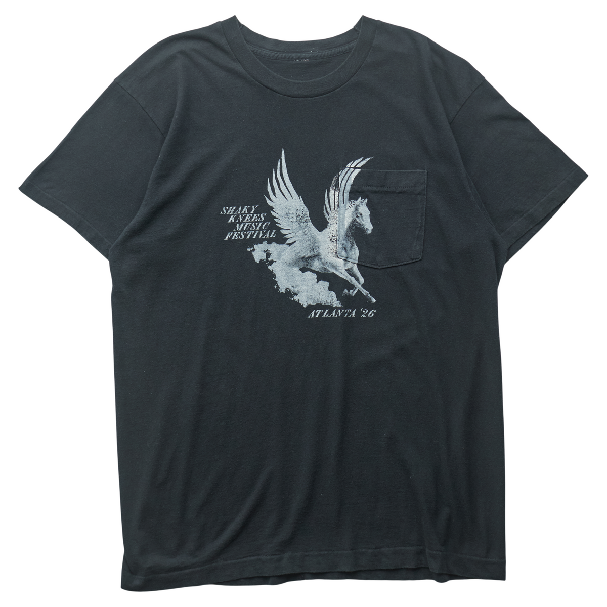 SK x Springy Black Pegasus Tee - L