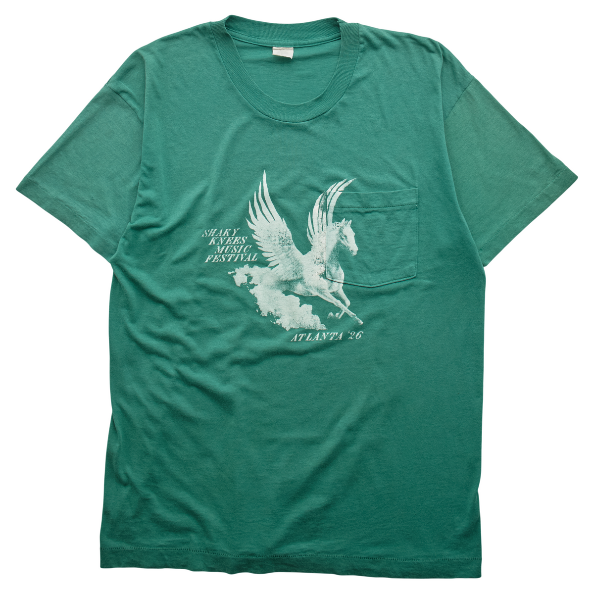 SK x Springy Green Pegasus Tee - M