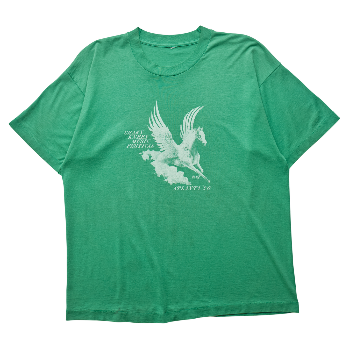 SK x Springy Green Pegasus Tee - L