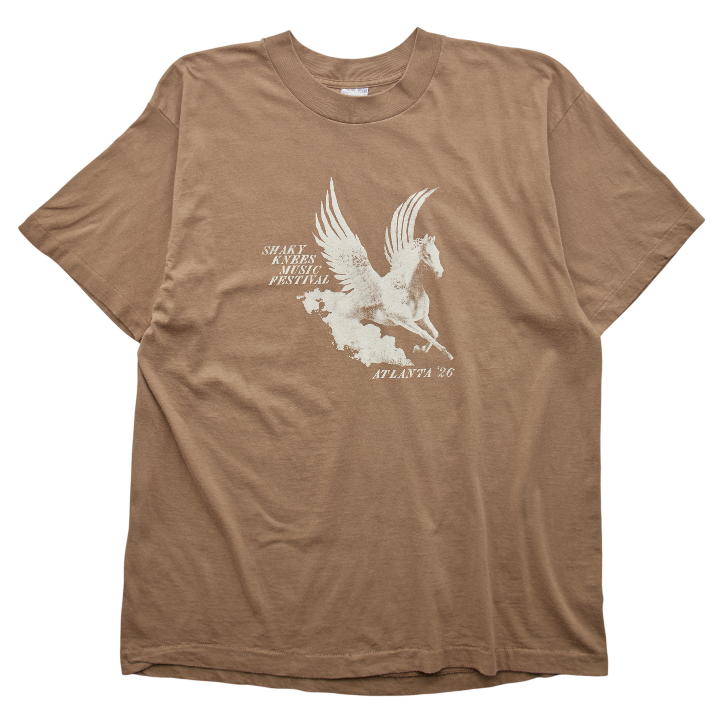 SK x Springy Brown Pegasus Tee - M