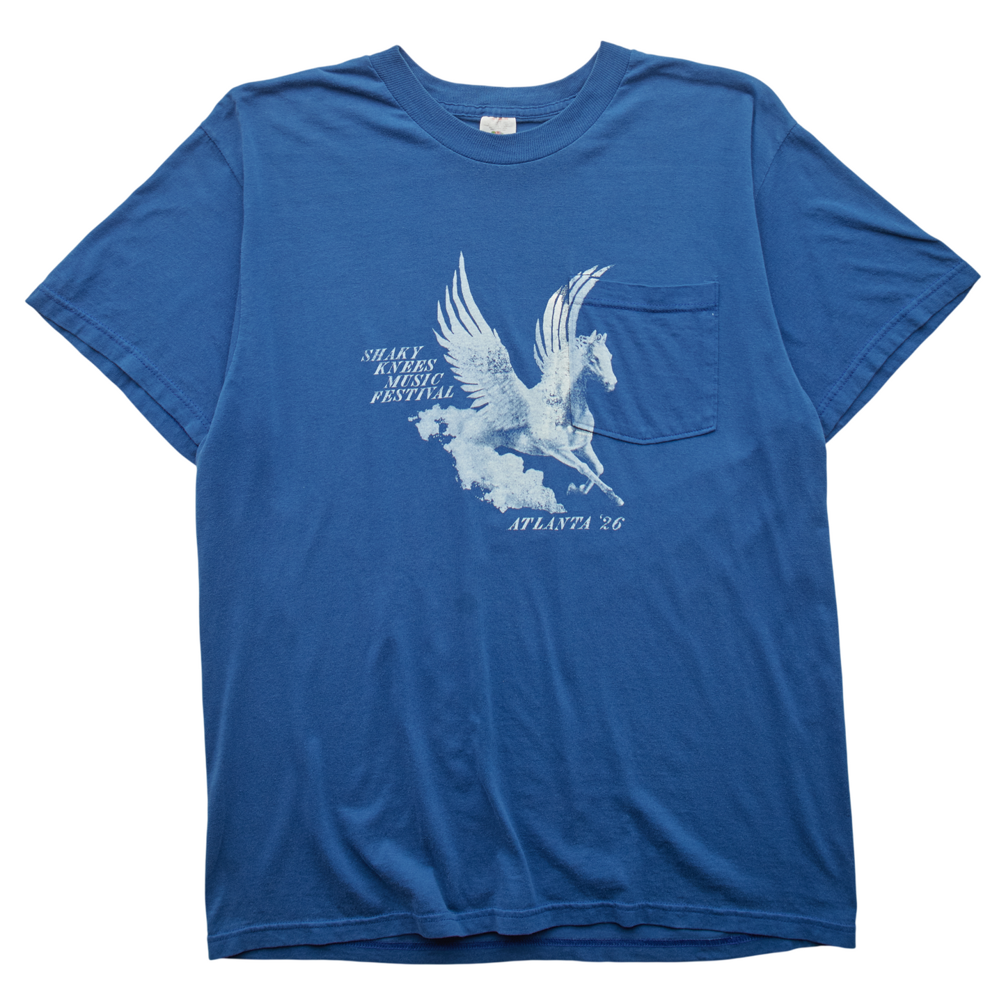 SK x Springy Blue Pegasus Tee - M