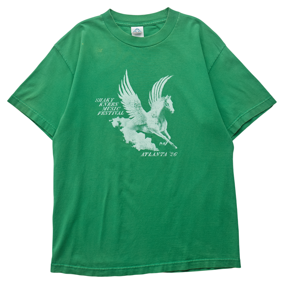 SK x Springy Green Pegasus Tee - M