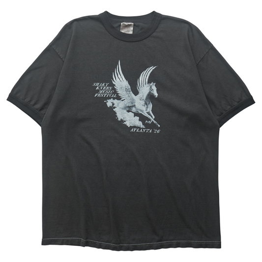 SK x Springy Black Pegasus Tee - L