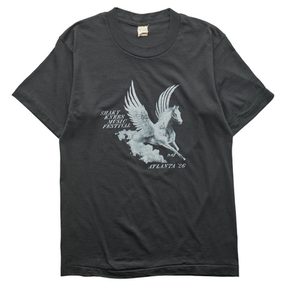 SK x Springy Black Pegasus Tee - S
