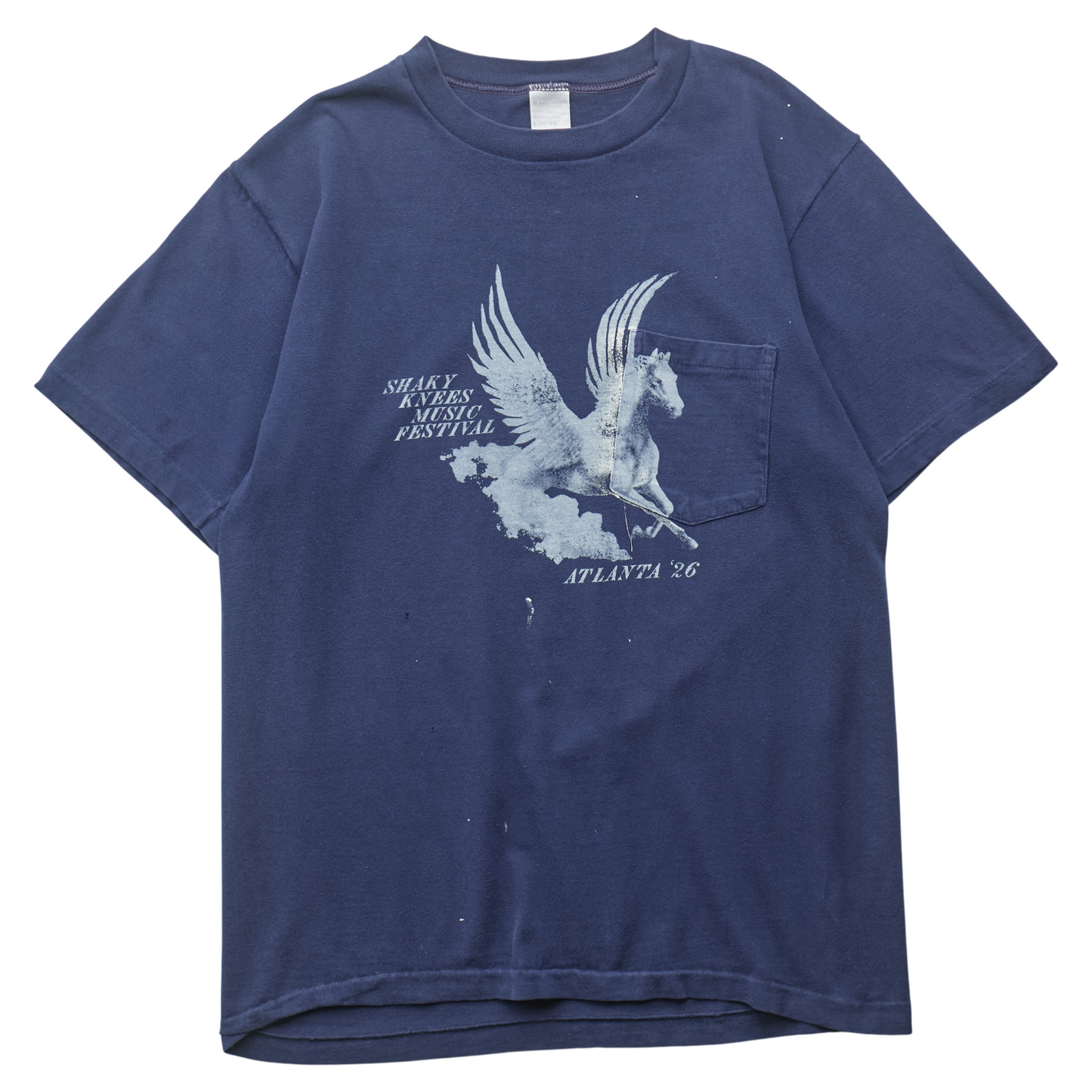 SK x Springy Navy Pegasus Tee - S