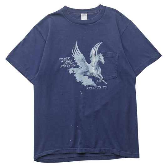 SK x Springy Navy Pegasus Tee - S