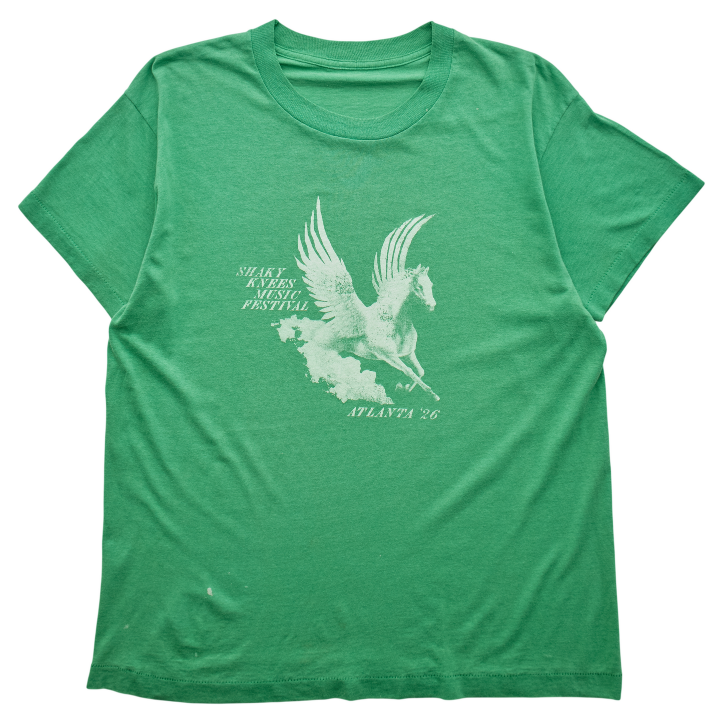 SK x Springy Green Pegasus Tee - M