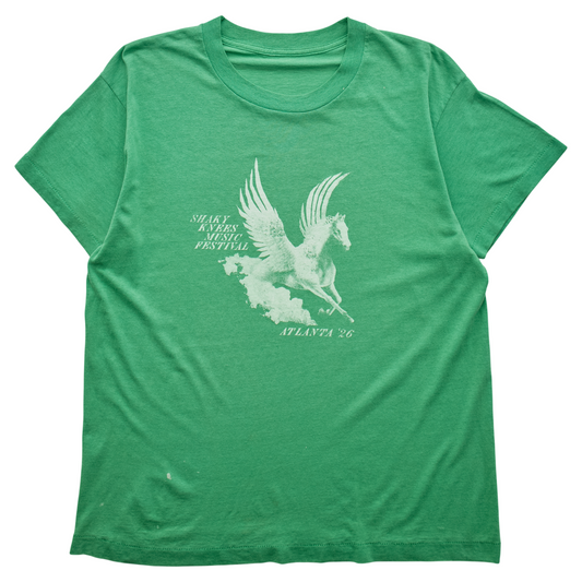 SK x Springy Green Pegasus Tee - M