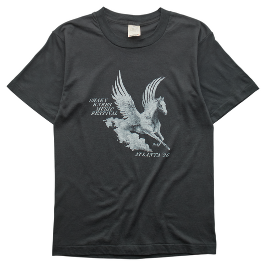 SK x Springy Black Pegasus Tee - XS