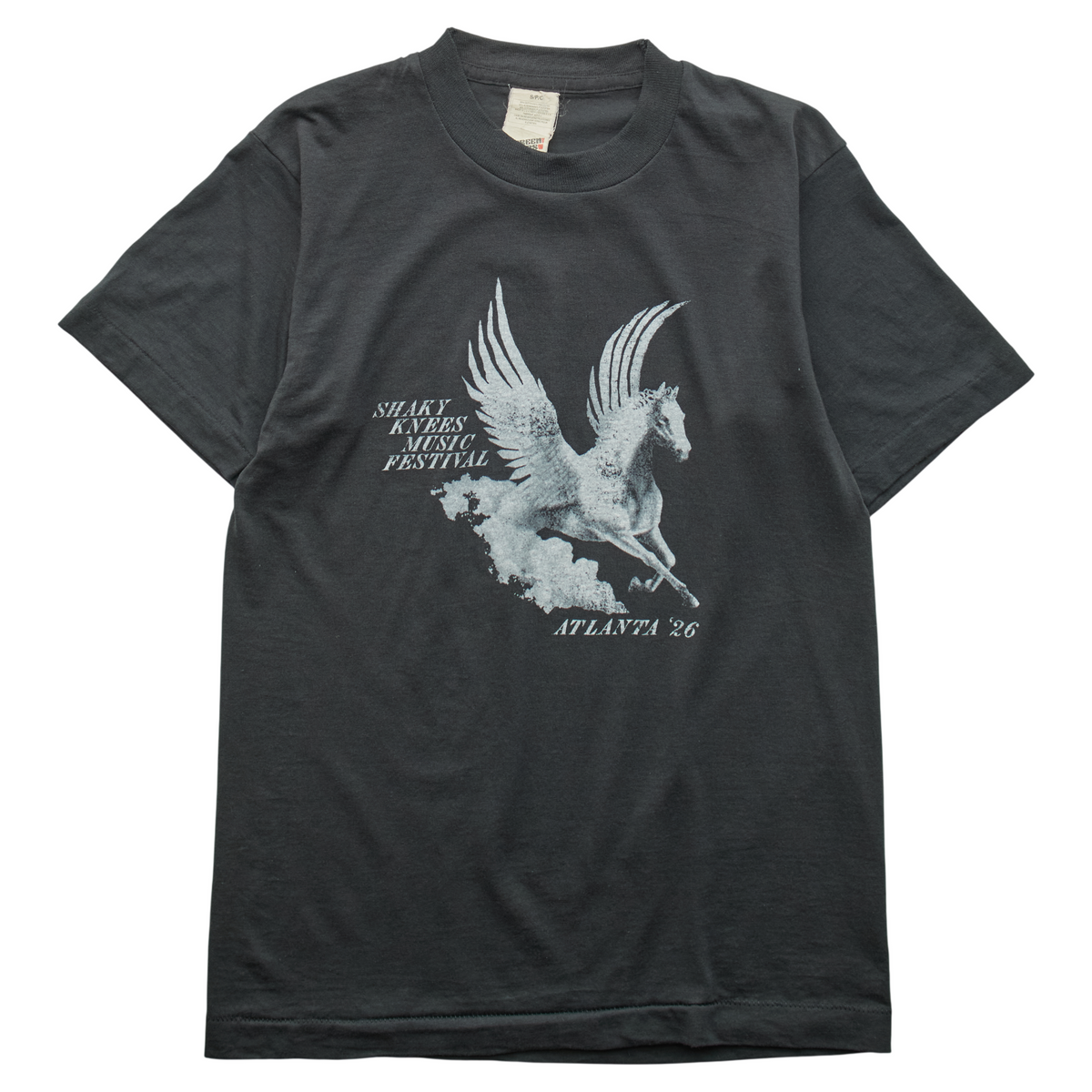 SK x Springy Black Pegasus Tee - XS