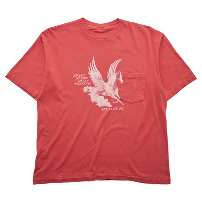 SK x Springy Red Pegasus Tee - S