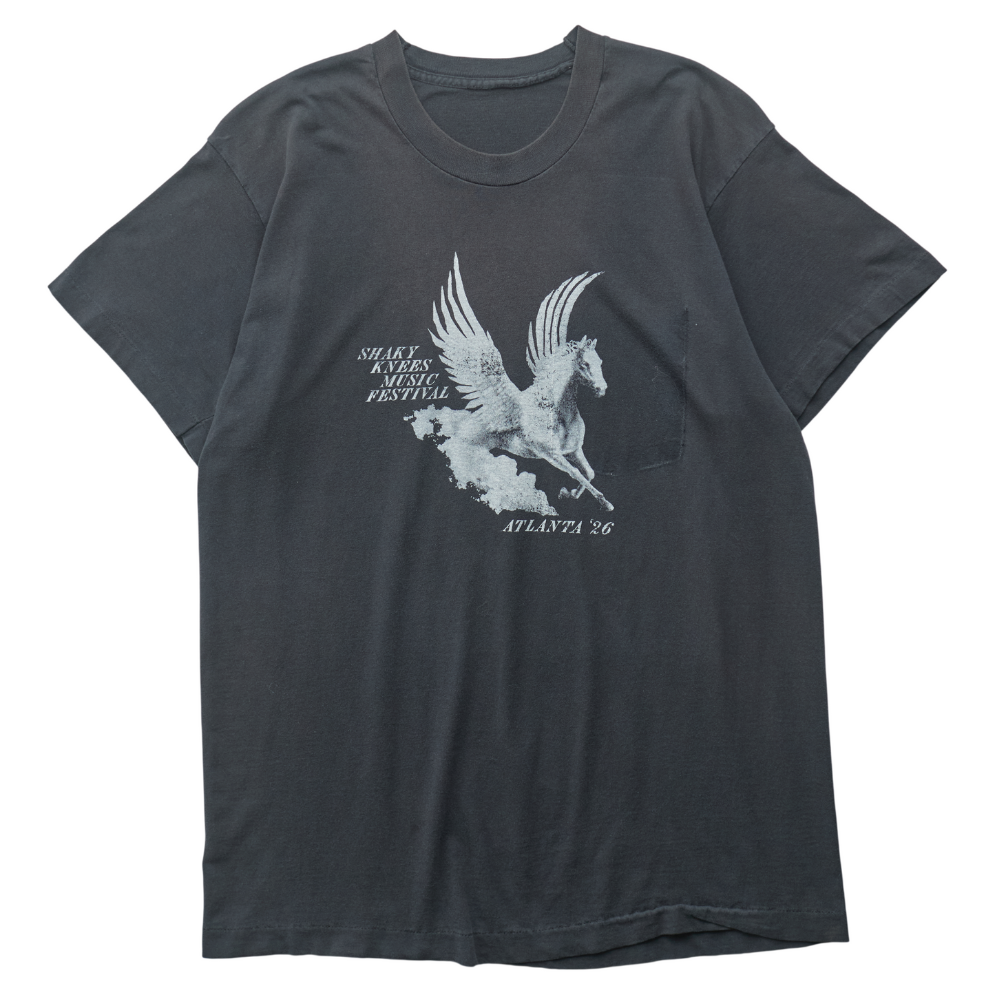 SK x Springy Black Pegasus Tee - L