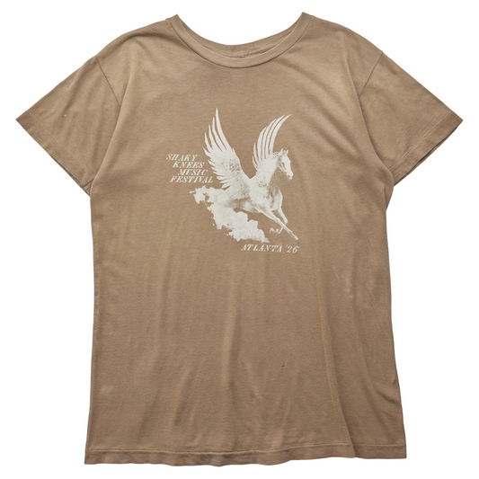 SK x Springy Brown Pegasus Tee - M