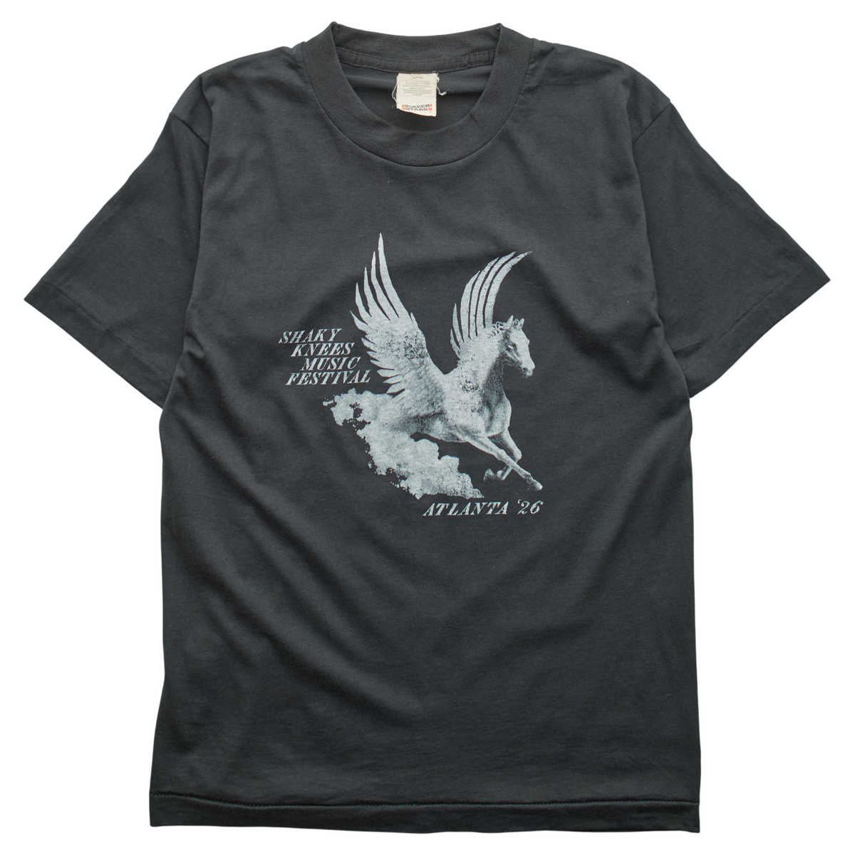 SK x Springy Black Pegasus Tee - XS