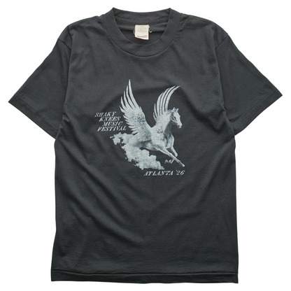 SK x Springy Black Pegasus Tee - XS