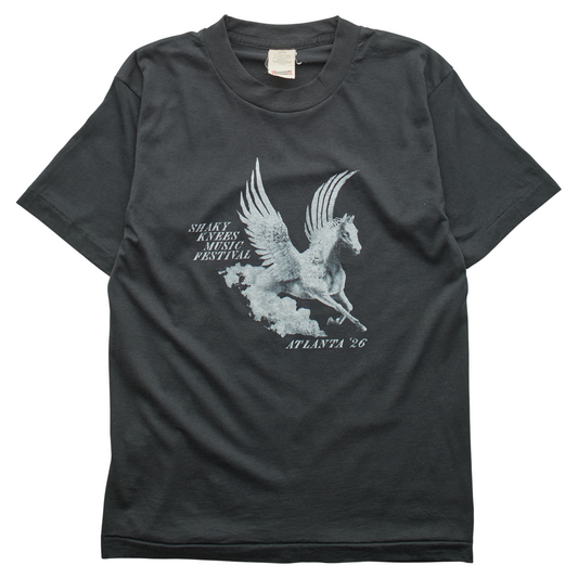 SK x Springy Black Pegasus Tee - XS