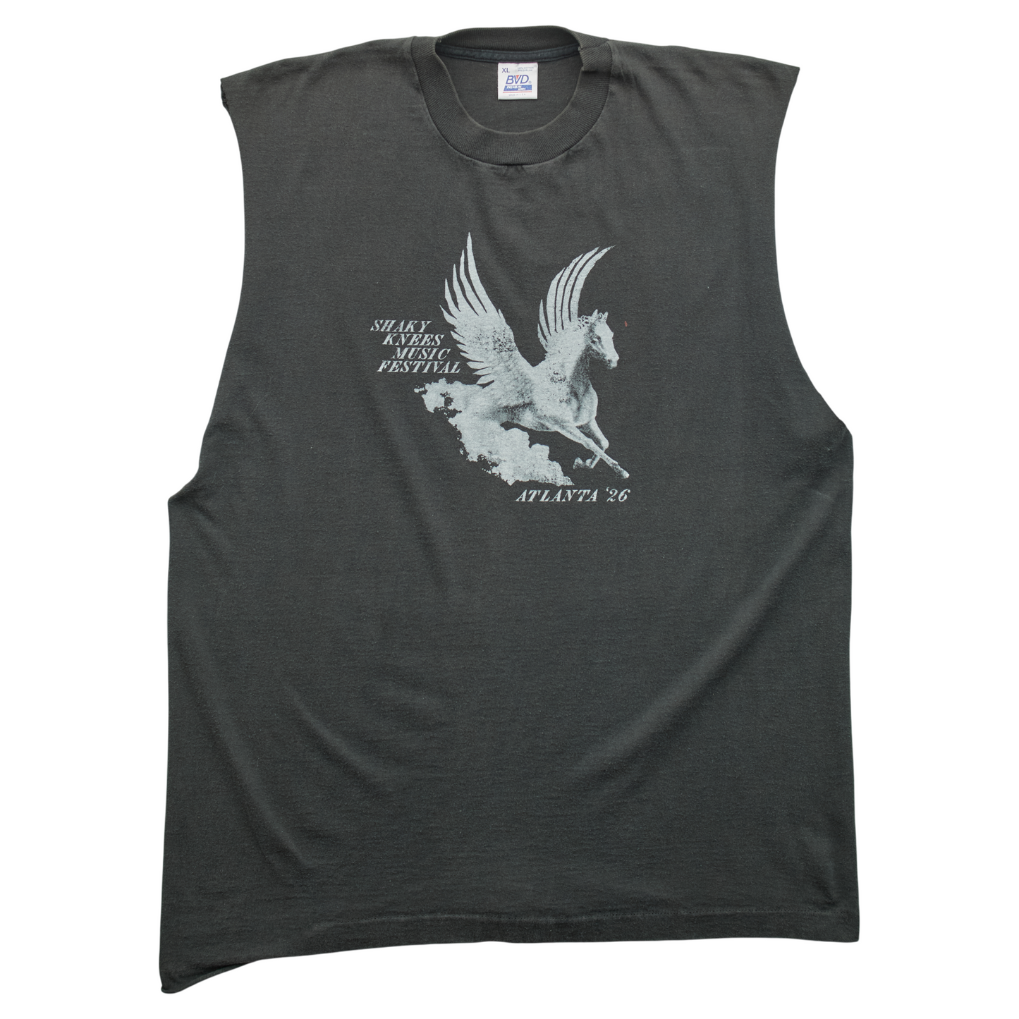 SK x Springy Black Pegasus Tee - L