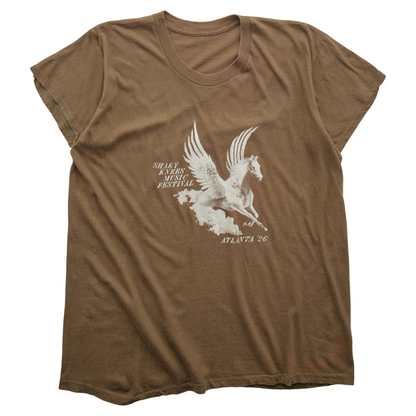 SK x Springy Brown Pegasus Tee - L