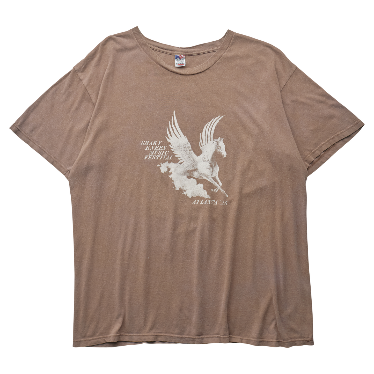 SK x Springy Brown Pegasus Tee - L