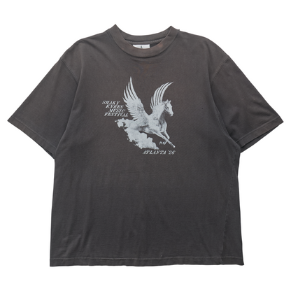 SK x Springy Black Pegasus Tee - M