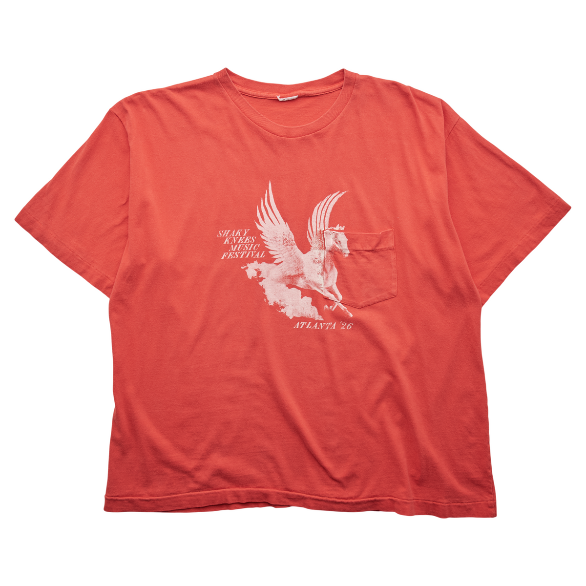 SK x Springy Red Pegasus Tee - M