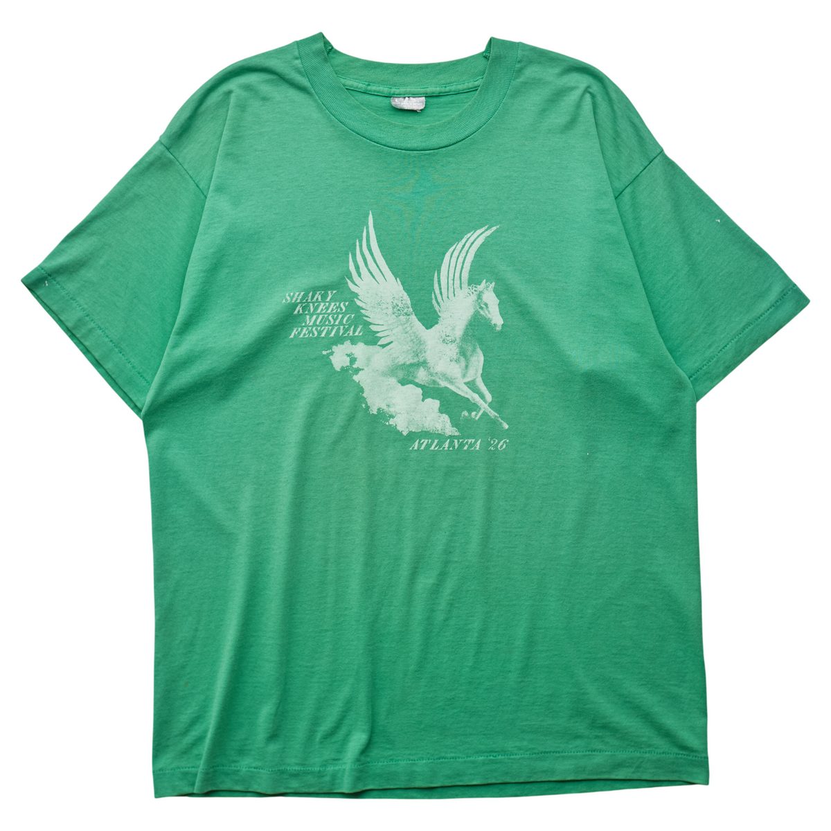 SK x Springy Green Pegasus Tee - M