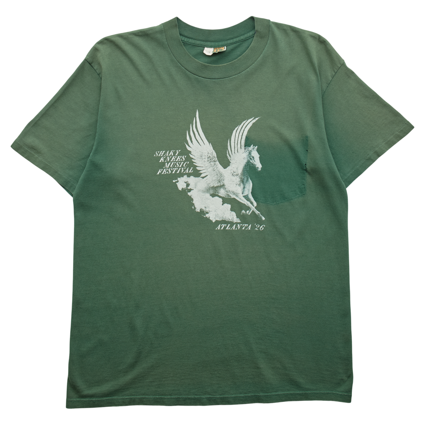 SK x Springy Green Pegasus Tee - M