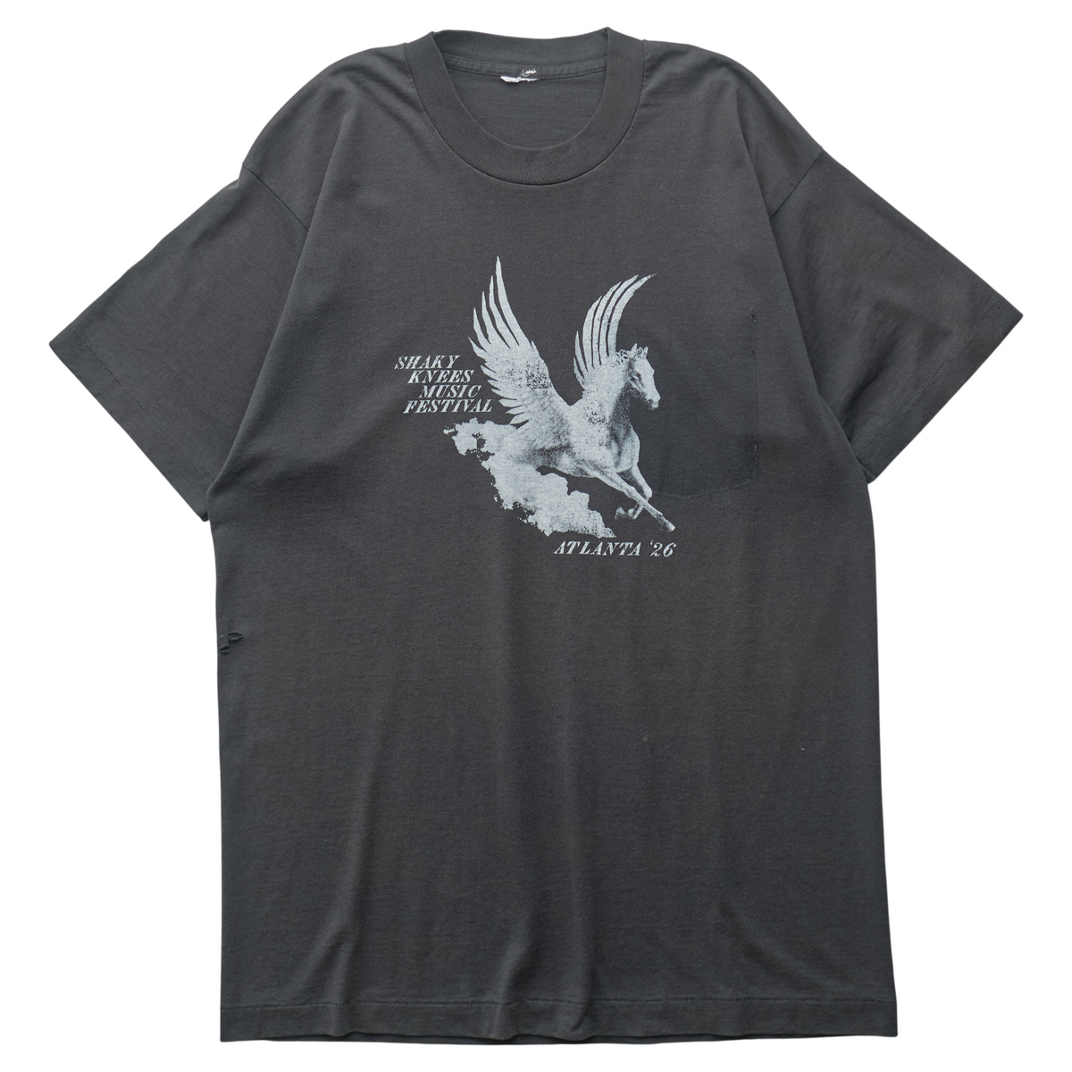SK x Springy Black Pegasus Tee - M