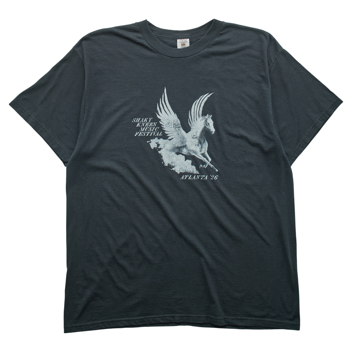 SK x Springy Black Pegasus Tee - L