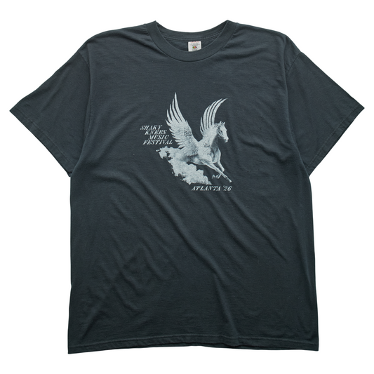 SK x Springy Black Pegasus Tee - L