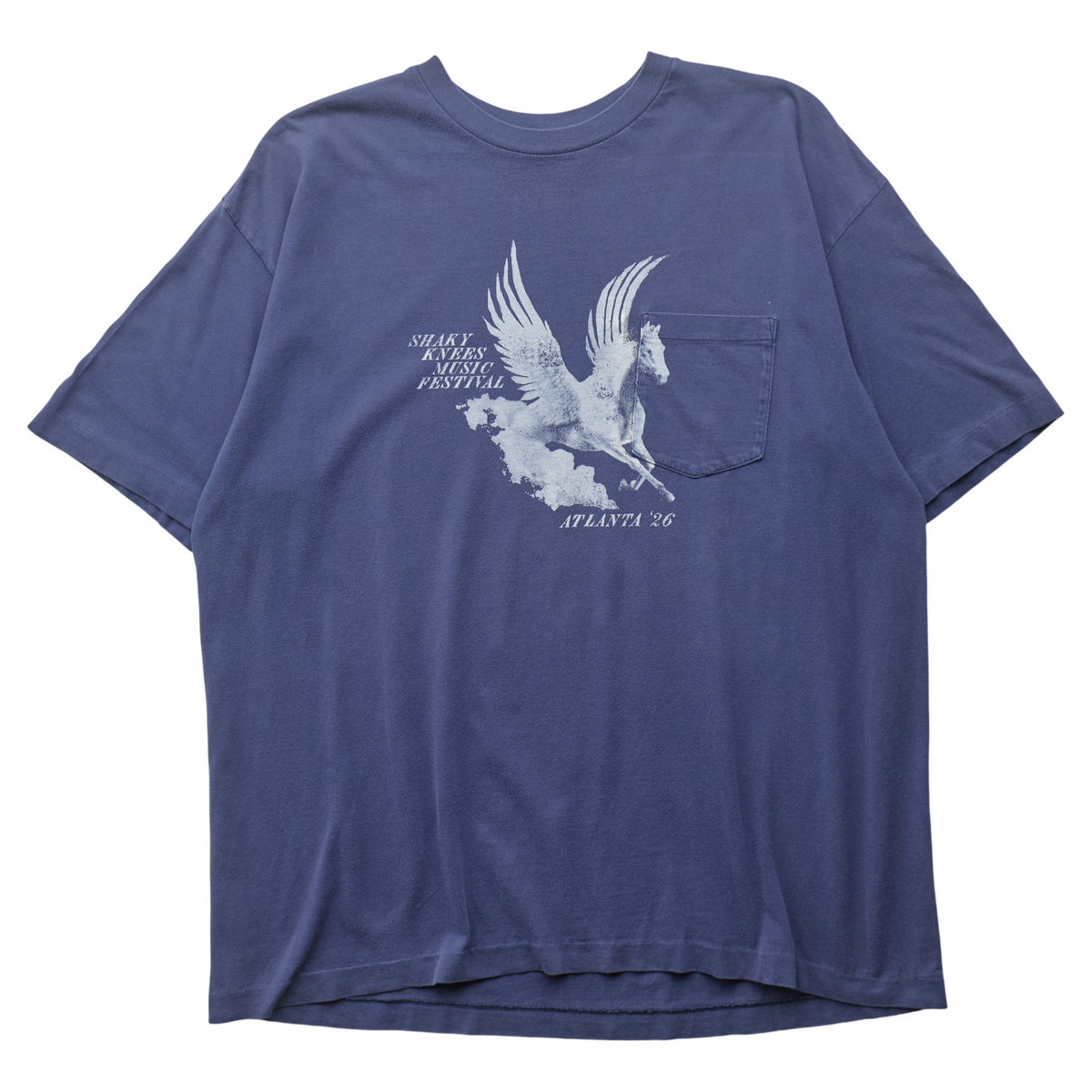 SK x Springy Navy Pegasus Tee - L