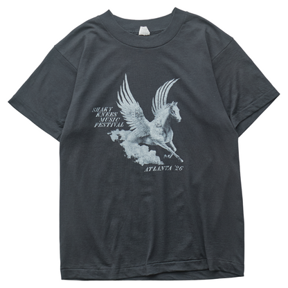 SK x Springy Black Pegasus Tee - XS