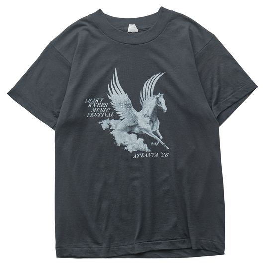 SK x Springy Black Pegasus Tee - XS