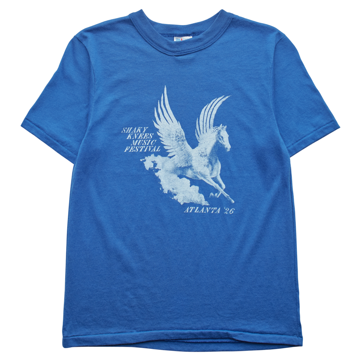 SK x Springy Blue Pegasus Tee - XS
