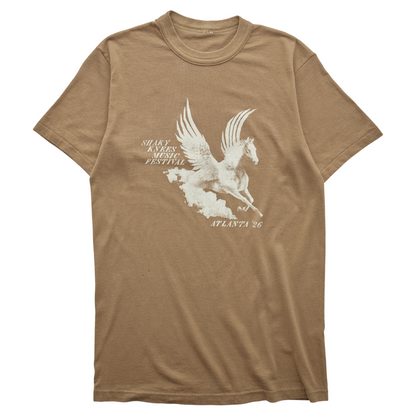 SK x Springy Brown Pegasus Tee - XS